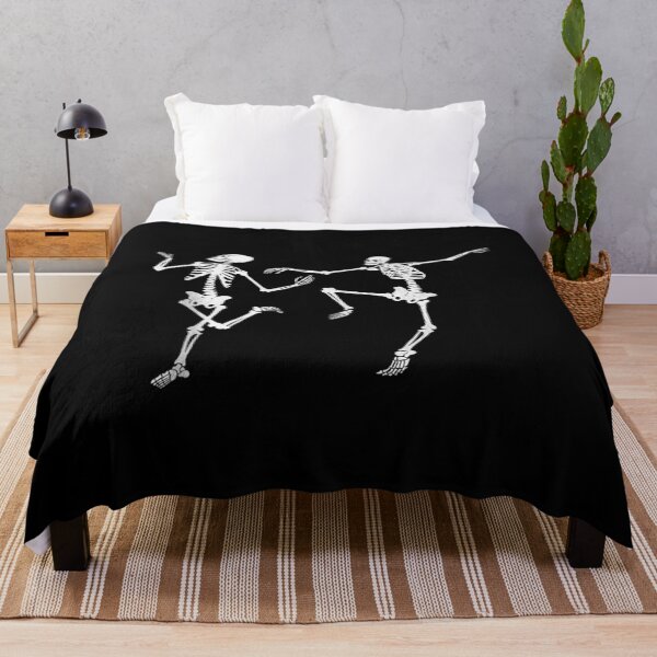 Item preview, Dancing Skeletons Funny Halloween Dance Graphic designed and sold by savecloth.