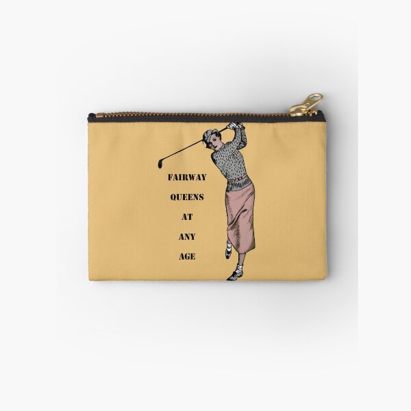 Item preview, Vintage Woman Golfer Swinging the Golf Club URM designed and sold by urmaddad.