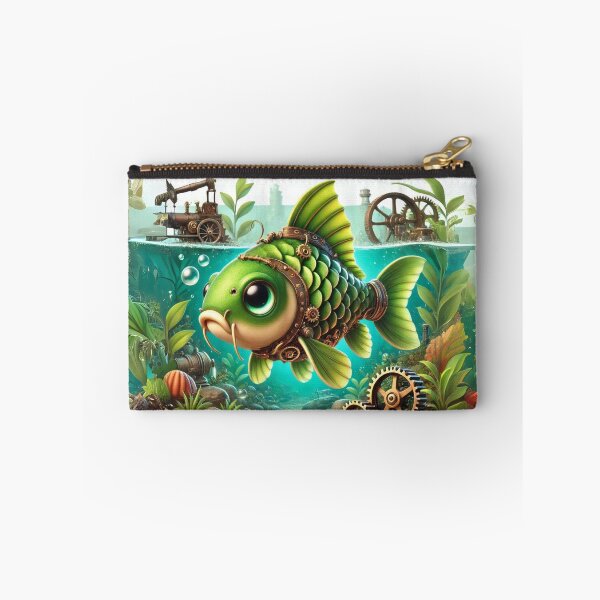 Item preview, Steampunk Grass Carp designed and sold by Sillytoe.