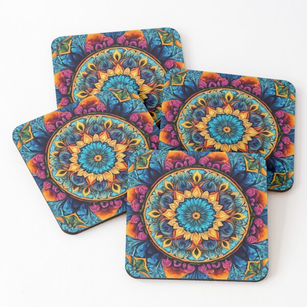 Item preview, Vintage Geometric Psychedelia designed and sold by HLPsychDesigns.