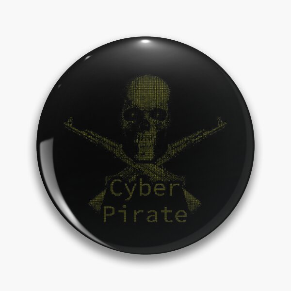 Item preview, ASCii Cyber Pirate (Yellow) designed and sold by McNerdic.