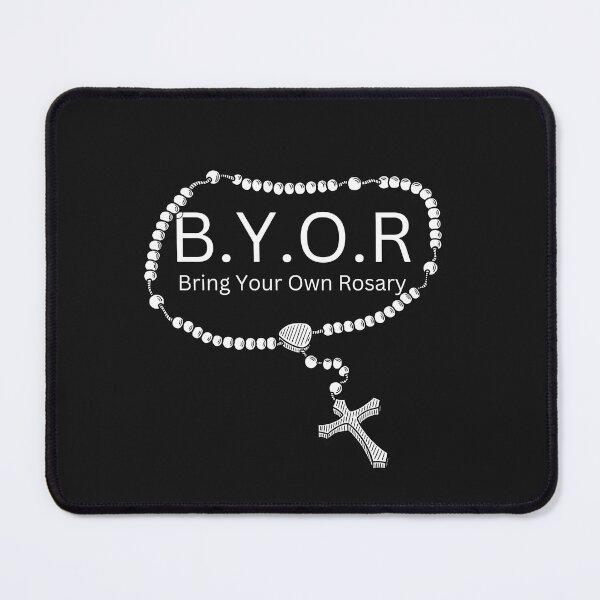 Item preview, B.Y.O.R - Bring Your Own Rosary designed and sold by ComeToKnowMary.