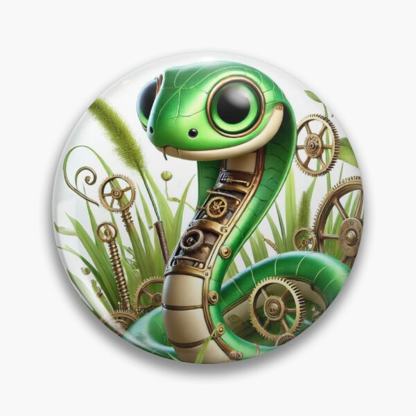 Artikelvorschau, Steampunk Ringelnatter entworfen und verkauft von Sillytoe.