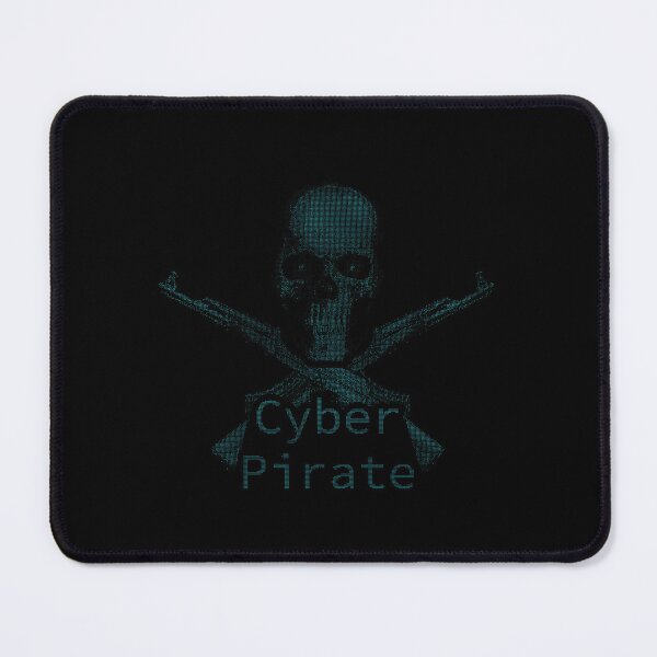 Item preview, ASCii Cyber Pirate (Blue) designed and sold by McNerdic.