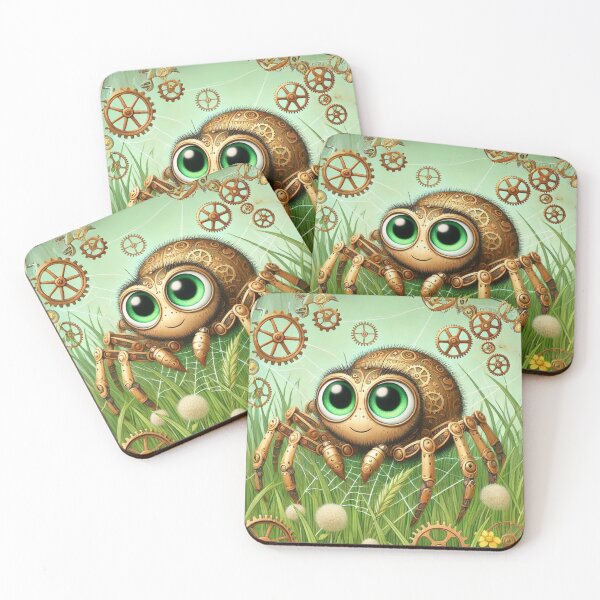 Item preview, Steampunk Grass Spider designed and sold by Sillytoe.