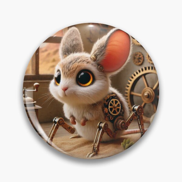 Item preview, Steampunk Grasshopper Mouse designed and sold by Sillytoe.