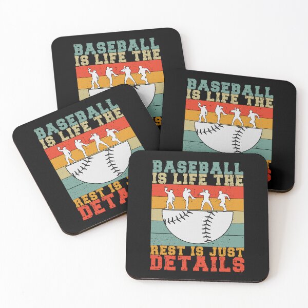 Item preview, Baseball Is Life, The Rest Is Just Details - Baseball Fan designed and sold by PerfectDesign ✭✭✭✭✭.