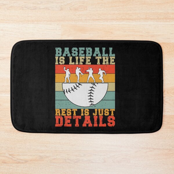 Item preview, Baseball Is Life, The Rest Is Just Details - Baseball Fan designed and sold by PerfectDesign ✭✭✭✭✭.