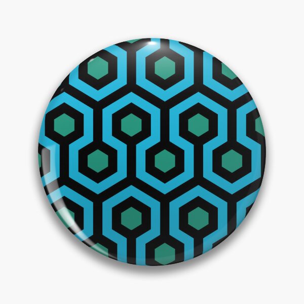 Item preview, The Overlook Hotel Shining Inspired Room 237 Carpet Design Blue designed and sold by shufti.