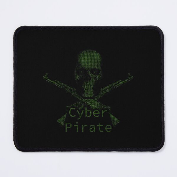 Item preview, ASCii Cyber Pirate (Green) designed and sold by McNerdic.