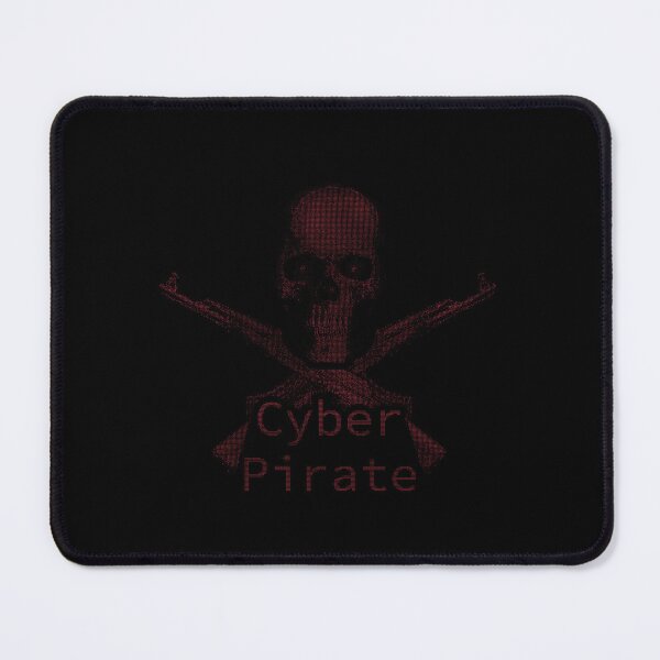 Item preview, ASCii Cyber Pirate (Red) designed and sold by McNerdic.