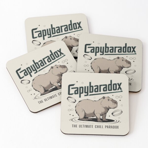 Item preview, Capybaradox: The Ultimate Chill Paradox designed and sold by Situstshirts.