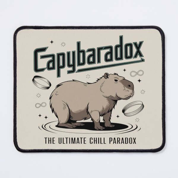 Item preview, Capybaradox: The Ultimate Chill Paradox designed and sold by Situstshirts.