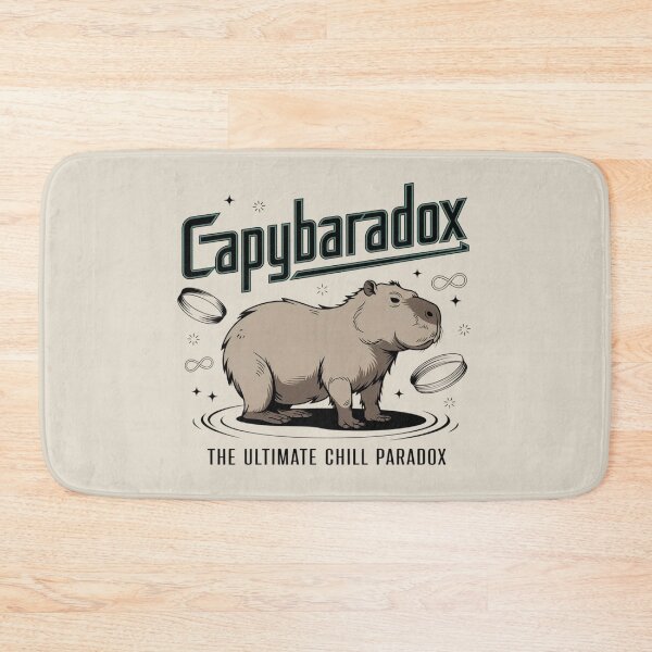 Item preview, Capybaradox: The Ultimate Chill Paradox designed and sold by Situstshirts.