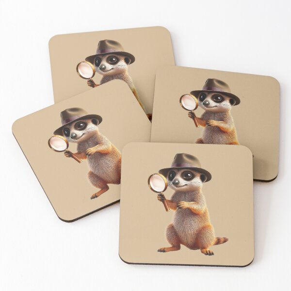 Item preview, Detective Meerkat on the Case designed and sold by AleTot.