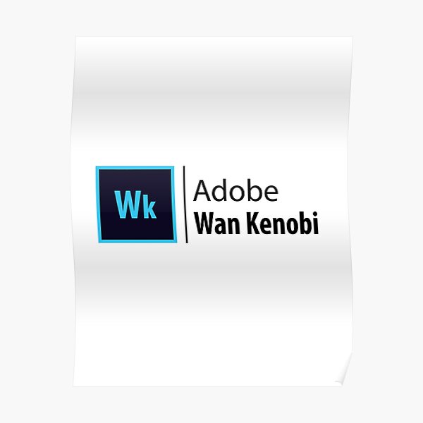 Adobe-Wan Kenobi Poster
