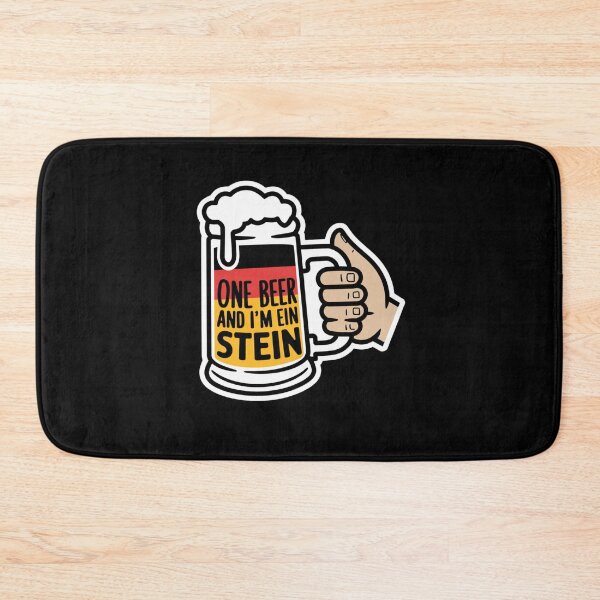 Item preview, One Beer and Im Ein Stein designed and sold by Peter Stawicki.