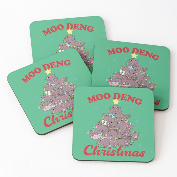 Item preview, Moo Deng Christmas Tree designed and sold by kjanedesigns.