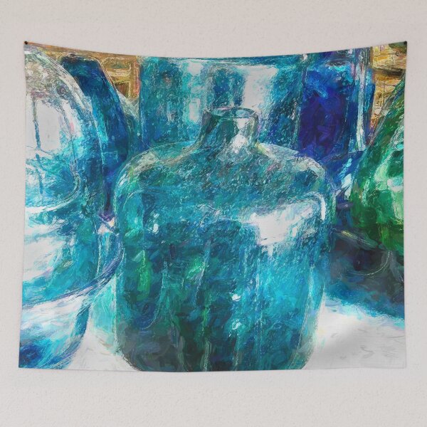 Item preview, Blue and Green Glassware Prop Glass X103 designed and sold by RichFrancoCars.
