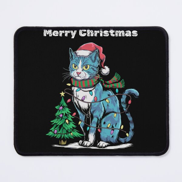 Item preview, Christmas street cat designed and sold by Qonli-Officjal.