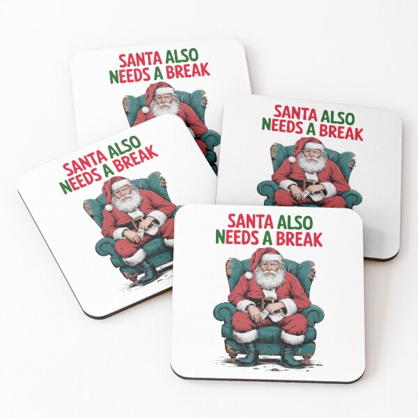 Item preview, Santa Needs a Break designed and sold by Amanda's Factory.