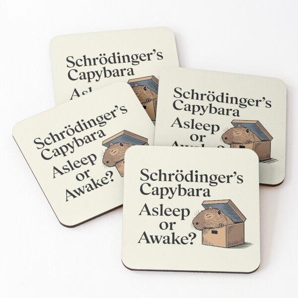 Item preview, Schrödinger’s Capybara: Asleep or Awake designed and sold by Situstshirts.