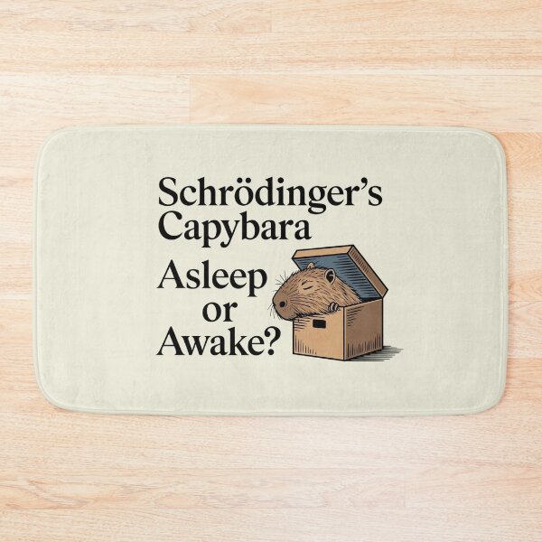 Item preview, Schrödinger’s Capybara: Asleep or Awake designed and sold by Situstshirts.