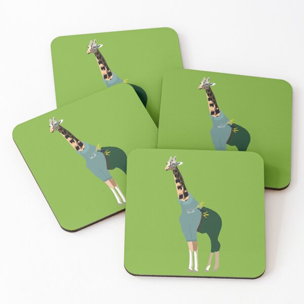 Item preview, A is for Animals as Zookeepers,Animals as Zookeepers Artwork – Playful Wildlife Illustration and Fun Keeper Design designed and sold by PrettylittlepastelUk.