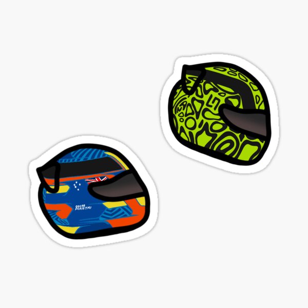 Item preview, Lando and Oscar helmets  designed and sold by RaceTrim.