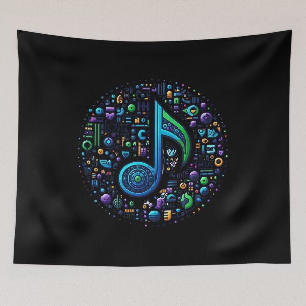 Item preview, Pattern - Musical Note Design designed and sold by bonnieleigh6902.