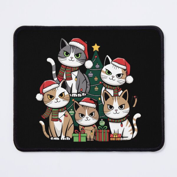 Item preview, Christmas street cats designed and sold by Qonli-Officjal.