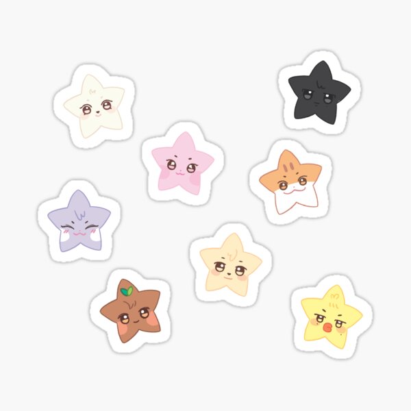 Item preview, Cute aniteez ateez star set designed and sold by elluuu.