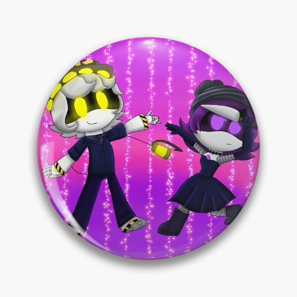 Item preview, Dapper Buddies (pink and purple version)  designed and sold by VioletMoonAnimation.
