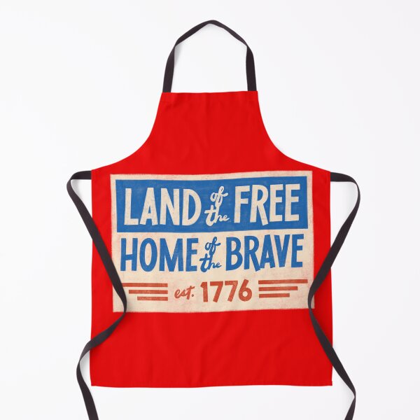Item preview, Land of the free, home of the brave. designed and sold by NicMacTees.