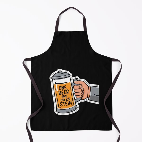 Item preview, One Beer and Im Ein Stein - Clear Stein Design designed and sold by Peter Stawicki.