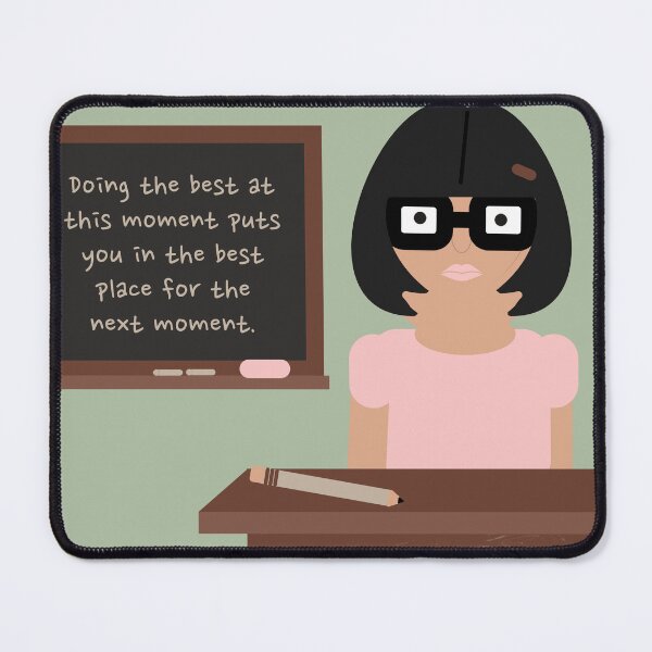 Item preview, Doing The Best in the Moment Positive Quote designed and sold by bunhuggerdesign.