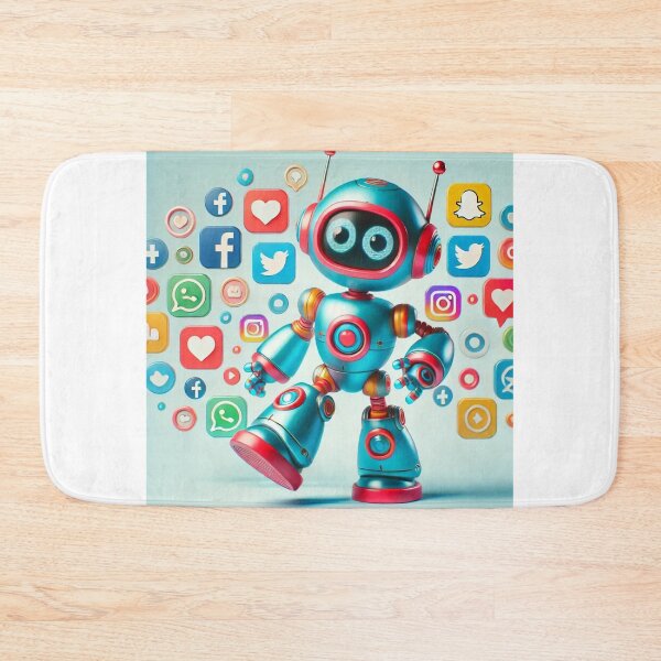 Item preview, SOCIAL MEDIA PARTY BOT-2.0 designed and sold by giantstep.