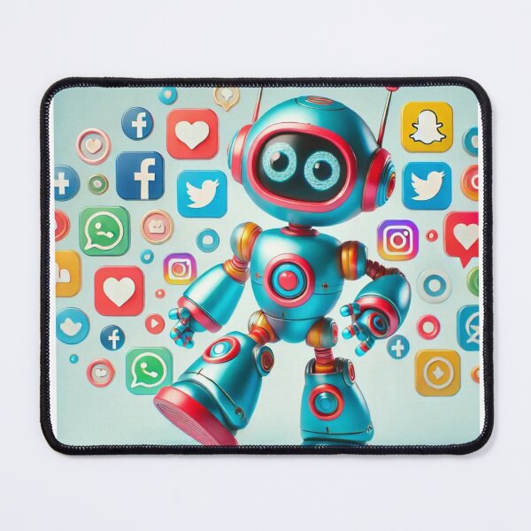 Item preview, SOCIAL MEDIA PARTY BOT-2.0 designed and sold by giantstep.