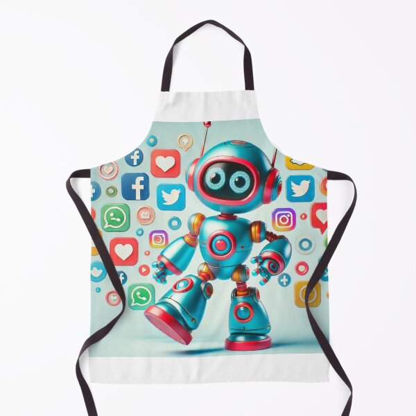 Item preview, SOCIAL MEDIA PARTY BOT-2.0 designed and sold by giantstep.