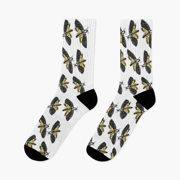 Item preview, Death's-head hawkmoth-pattern -White designed and sold by StudioViArt.
