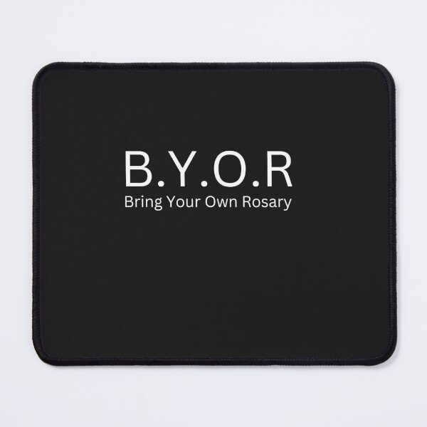 Item preview, B.Y.O.R - Bring Your Own Rosary designed and sold by ComeToKnowMary.