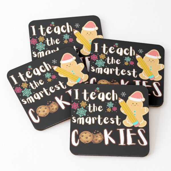 Item preview, Christmas Teacher Shirt – "I Teach the Smartest Cookies" Holiday Gingerbread Design designed and sold by TOA Timeless Original Apparel.