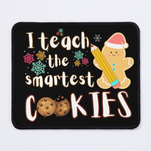 Item preview, Christmas Teacher Shirt – "I Teach the Smartest Cookies" Holiday Gingerbread Design designed and sold by TOA Timeless Original Apparel.