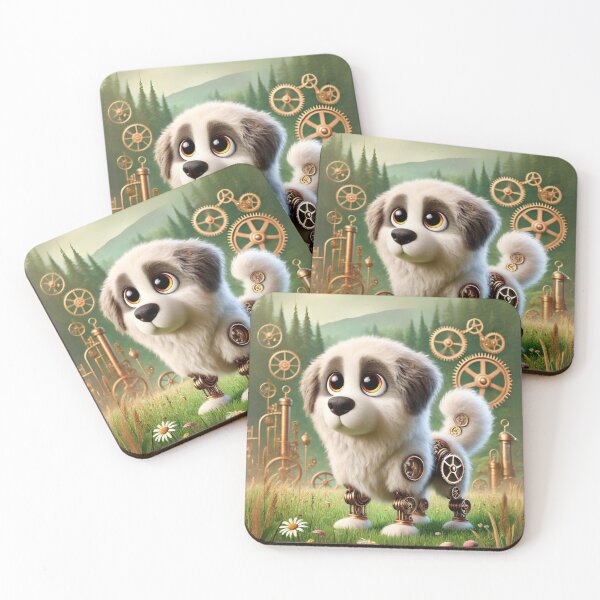 Item preview, Steampunk Great Pyrenees Mix designed and sold by Sillytoe.
