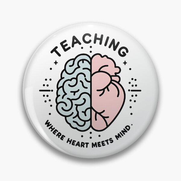 Item preview, Teaching where heart meets mind designed and sold by WDDesignShop.