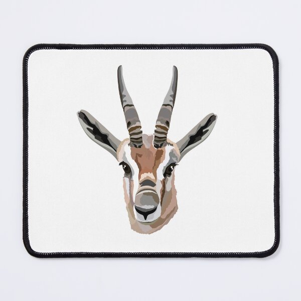Item preview, S is for Spekes Gazelle, Speke’s Gazelle Illustration – Rare African Antelope Wildlife Art designed and sold by PrettylittlepastelUk.