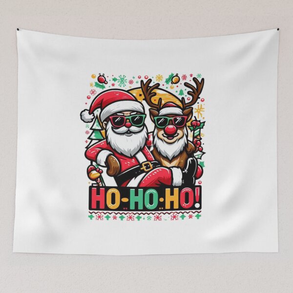 Item preview, Funny Christmas Stickers & T-Shirts 2024 - Santa, Rudolph & More designed and sold by MiszungART.