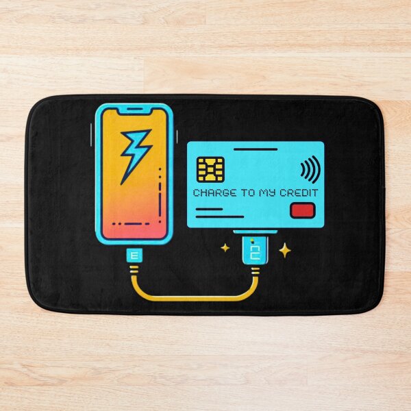 Item preview, Charge My Credit, Literally - Funny designed and sold by andrex66.