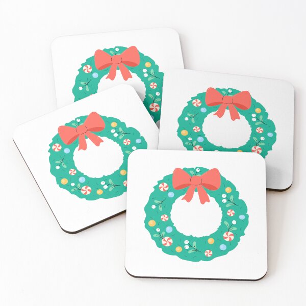 Item preview, Christmas Wreath Cute Print designed and sold by AnnaVioletStore.