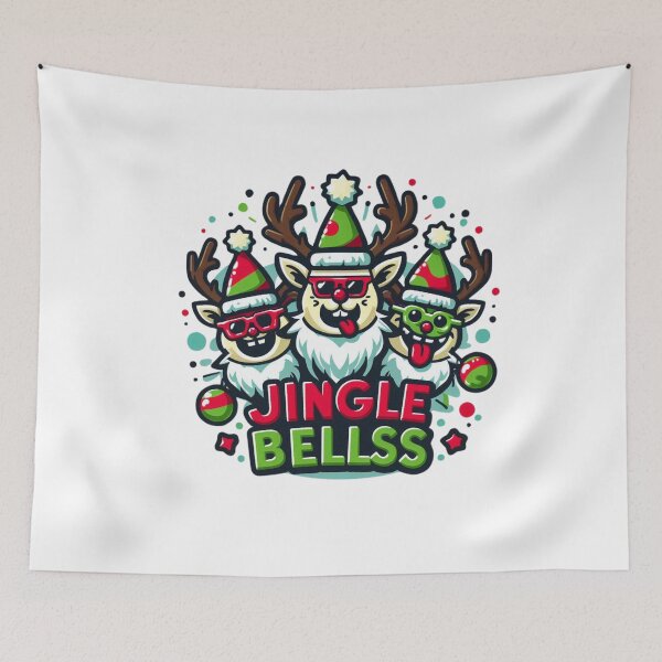 Item preview, Funny Christmas Stickers & T-Shirts 2024 - Santa, Rudolph & More designed and sold by MiszungART.